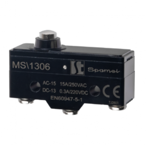 ŁĄCZNIK MINIATUROWY POPYCHACZ PROSTY KRÓTKI (MS1306)